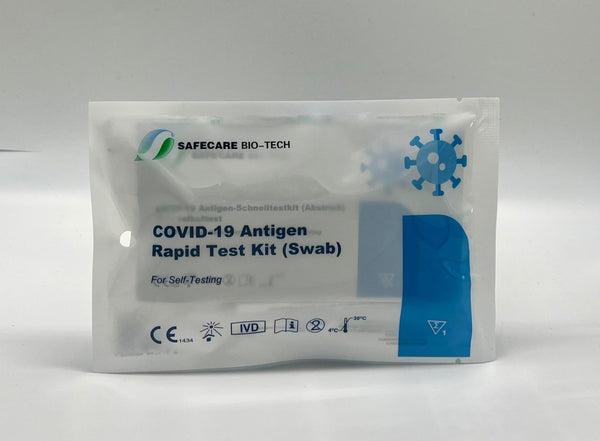 Safe Care Bio Tech Antigen Rapid Test Kit( Swab)( 5 Tests Minimum Order for €10.00)
